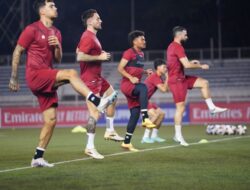 Timnas Matangkan Persiapan Jelang Lawan Filipina Besok