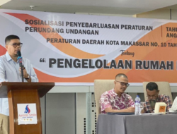 Andi Pahlevi Gelar Sosialisasi Perda Tentang Pengelolaan Rumah Kost di Aerotel Smile Makassar