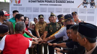 Pangdam XIV/Hsn: Kodam Berkomitmen Wujudkan Pemilu Damai, Lancar, Jurdil dan Netral