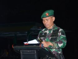 Peringati Hari Juang Infanteri Ke-75, Prajurit Laksanakan Tradisi Tonting YWPJ, Tingkatkan Semangat Patriotisme dan Kemanunggalan TNI-Rakyat