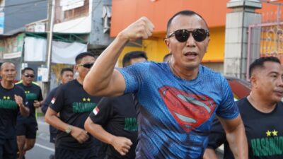 Tetap Ajak Prajurit Olahraga Bersama di Akhir Jabatan, Pangdam XIV/Hsn: Ingat! Kesehatan Itu Mahal