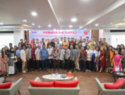 PDAM Makassar Gelar Perayaan Natal, Beni Iskandar: Kita Terus Mengalirkan Pengabdian