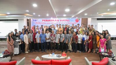 PDAM Makassar Gelar Perayaan Natal, Beni Iskandar: Kita Terus Mengalirkan Pengabdian