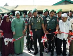 Kepedulian di Akhir Masa Jabatan, Pangdam XIV/Hasanuddin Resmikan Empat Bangunan dan Tugu Prasasti Rekor Muri