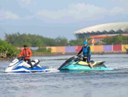 Akhir Pekan Wali Kota: Kendarai Jetski dan Santap Olahan Ikan di Kampung Nelayan Barombong