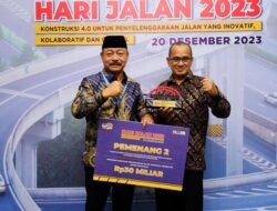 Gowa Terbaik Kedua Nasional Lomba Penilaian Kebinamargaan Kementerian PUPR