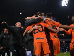 Kalahkan Napoli, Inter Puncaki Klasemen Liga Italia