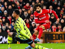 Liga Inggris: Arsenal Tetap di Puncak Klasemen Usai Main Imbang di Kandang Liverpool