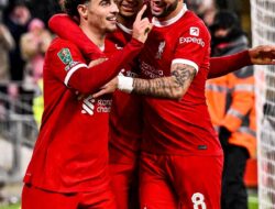 Piala Liga Inggris: Bantai West Ham 5-1, Liverpool Lolos ke Semifinal