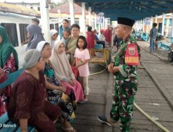 Cuaca Ekstrim, Babinsa 1408-14/Sangkarrang Sosialisasikan Himbauan Pemkot Makassar