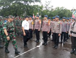 Ratusan Personel Kodim 1408/Makassar Apel Siaga Bencana Alam