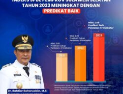 Predikat Baik, Indeks SPBE Pemprov Sulsel Tahun 2023 Meningkat