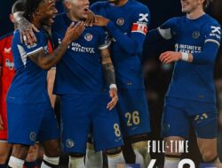 Piala FA: Chelsea Menang Telak Lawan Preston North End