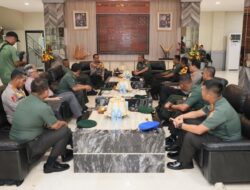 Kapolda Sulsel Terima Audiensi Pangdiv 3 Kostrad, Komitmen Ciptakan Pemilu Aman dan Damai