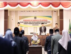 Puluhan Pejabat Dilantik, Ini Pesan Bupati Indah