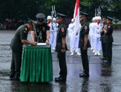 Pimpin Upacara Penutupan Studi Pendidikan Bintara TNI AD, Ini Pesan Pangdam XIV/Hasanuddin