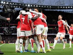 Arsenal Taklukkan Liverpool di Emirates Stadium
