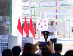 Presiden Jokowi Apresiasi Pembangunan Pabrik Amonium Nitrat, Dorong Kemandirian Pangan