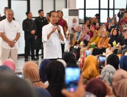 Presiden Jokowi Pastikan Bantuan Pangan Terus Bergulir