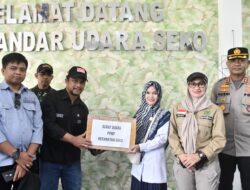 Distribusi Logistik Pemilu ke Kecamatan Seko Gunakan Pesawat Perintis