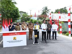 Presiden Resmikan 27 Ruas Jalan di Sulsel, Konektivitas Antardaerah dan Antarprovinsi Makin Baik