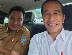 Bahtiar Semobil dengan Presiden Jokowi, Laporkan Perkembangan Sulsel