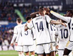 Tekuk Getafe, Real Madrid Geser Girona di Puncak Klasemen