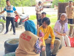 Satgas Kesehatan TPS Sukses Bertugas Bantu Petugas Pemilu