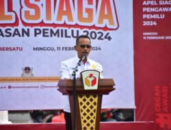 Apel Siaga Pengawasan Pemilu, Ini Pesan Sekda Sinjai