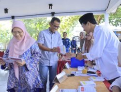 Nyoblos di TPS 02 Kalabbirang, Pj Bupati Takalar: Semoga Pemilu Aman dan Tertib