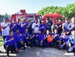 Pemkab Wajo Terima Bantuan Satu Mobil Damkar