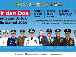 Digelar Besok, Ustad Das’ad Latief dan Prof KH Muammar Bakry Pimpin Zikir dan Doa Kebangsaan Wujudkan Pemilu Damai