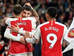 Kalahkan Brentford di Emirates Stadium, Arsenal Puncaki Klasemen Sementara Liga Inggris