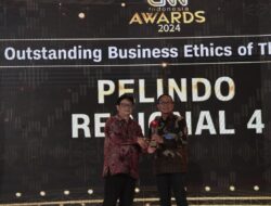 CNN Indonesia Awards 2024, Pelindo Raih “Outstanding Business Ethics of The Year”