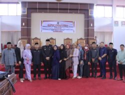 Sekda Takalar Serahkan LKPJ Tahun 2023 pada Rapat Paripurna DPRD 