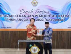 Serahkan LKPD TA 2023 ke BPK, Abdul Rauf: Semoga Kembali Raih WTP ke-12 Kalinya