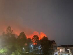 Gudang Armed 7/105/GS yang Terbakar Berisi Amunisi Kadaluarsa