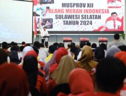 Kembali Dipercaya Pimpin PMI Sulsel, Adnan: Ini Amanah dan Tanggung Jawab