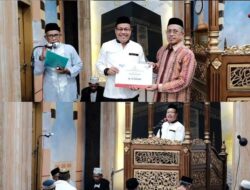 Dukung Program Keagamaan, H Dahyal Salurkan Dana Hibah Pemkot Makassar di Masjid Besar Al Amin