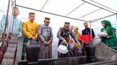 Pj Sekda Gowa Terima Kunjungan Pj Bupati Bone di Makam Pahlawan Arung Palakka