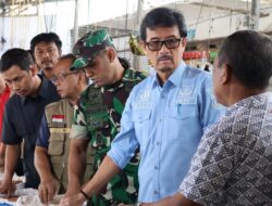 Operasi Pasar di Pasar Sentral, Sekda Pinrang Pastikan Tidak Ada Lonjakan Harga Pangan Jelang Ramadan