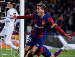 Liga Champions: Kalahkan Napoli, Barcelona Melaju ke Perempat Final