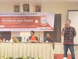 Kasrudi Sosialisasikan Perda Retribusi Jasa Usaha