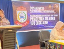 Fatma Wahyuddin Minta Orang Tua Prioritaskan ASI Eksklusif Pada Bayi