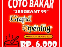 Coto Bakar, Segera Hadir dan Pertama di Makassar