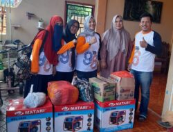 IKA PMDS Angkatan 1996 Sumbang Genset di Wilayah Terdampak Banjir-Longsor Luwu