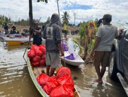 Pemda-Perhiptani Lutra Salurkan Bantuan untuk Korban Bencana di Malangke-Malbar