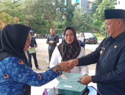 Diserahkan Pj Bupati, 589 CPNS-PPPK Kabupaten Enrekang Terima SK