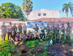 Koramil 1408-09/Tamalate Karbak Tanam Pohon