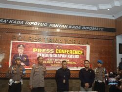 Polres Tator Bekuk Kawanan Curanmor, Libatkan 3 Anak di Bawah Umur